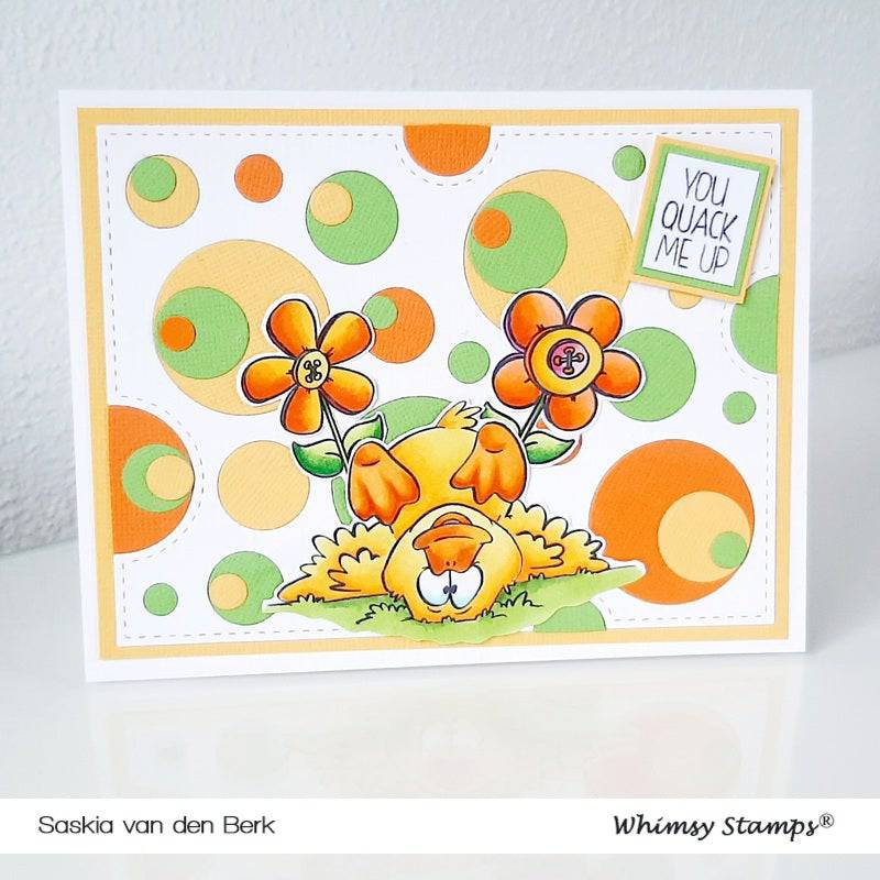 Lucky Ducky Clear Stamps - Whimsy Stamps