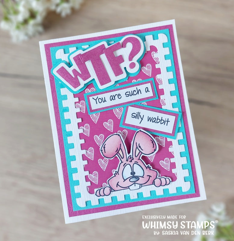 **NEW Fluff Butt Clear Stamps - Whimsy Stamps