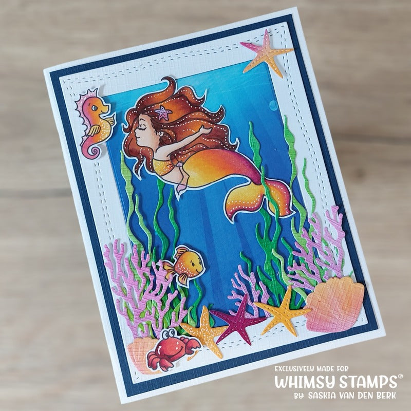 **NEW Mermaid Moments Clear Stamps - Whimsy Stamps