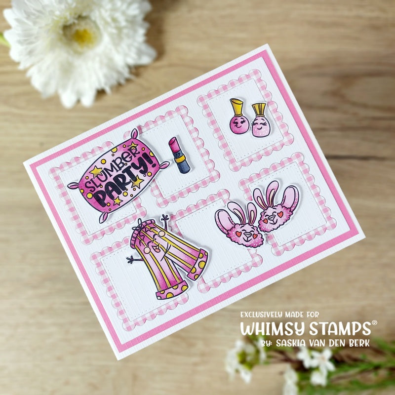 Scallop Six A2 Die - Whimsy Stamps