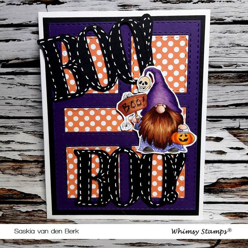 Gnome Trick or Treat - Digital Stamp - Whimsy Stamps