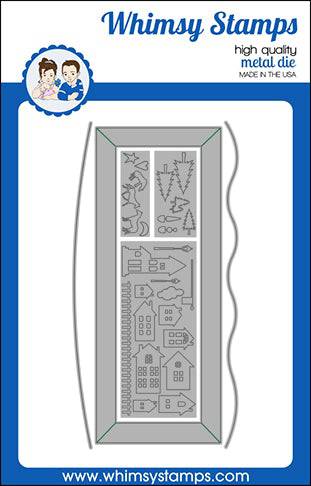 Slimline Scenic Countryside Die - Whimsy Stamps