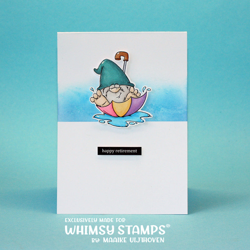 Spring Gnomes Set - Digital Stamp - Whimsy Stamps