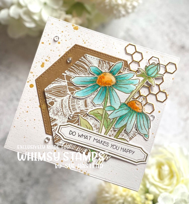 Nested Hexagon Die Set - Whimsy Stamps