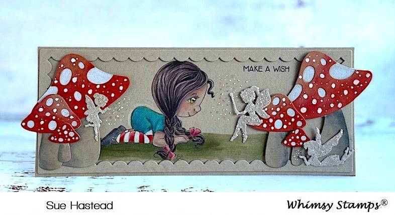 Build-a-Fairy Garden Die Set - Whimsy Stamps