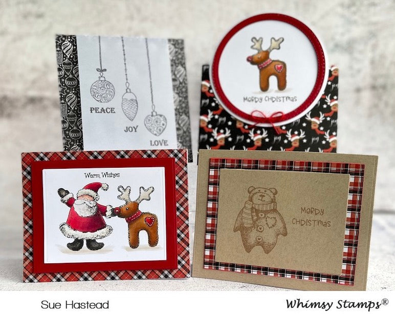 *NEW 6x6 Paper Pack - Christmas Eve - Whimsy Stamps