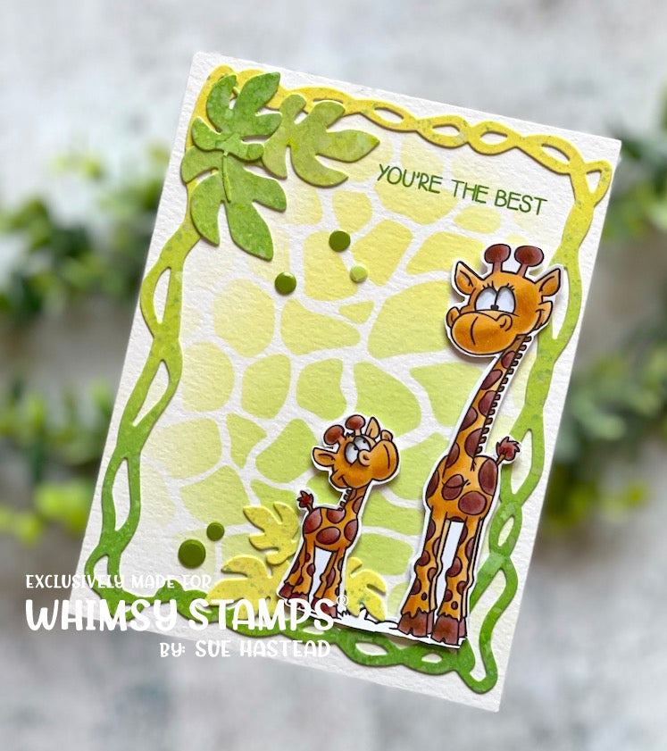 **NEW Jungle Frames Die Set - Whimsy Stamps