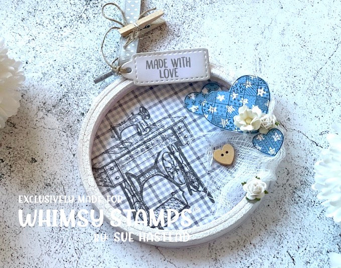 **NEW Sew You Clear Stamps - Whimsy Stamps