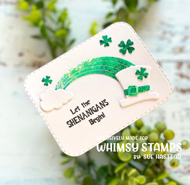 **NEW St. Paddy Shenanigans Clear Stamps - Whimsy Stamps