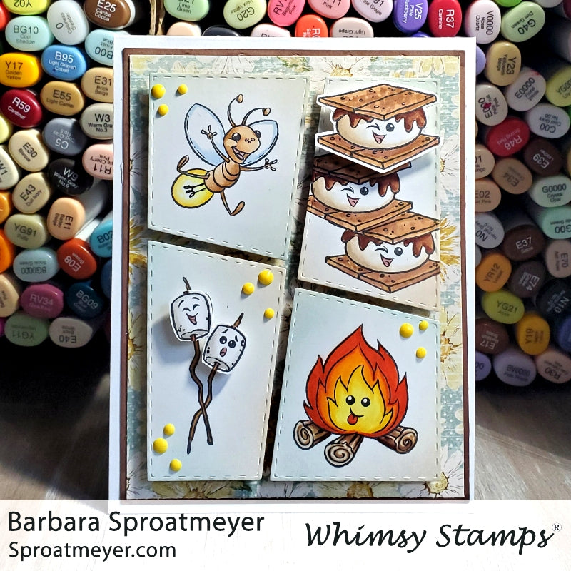 Summer Fun Clear Stamps - Whimsy Stamps