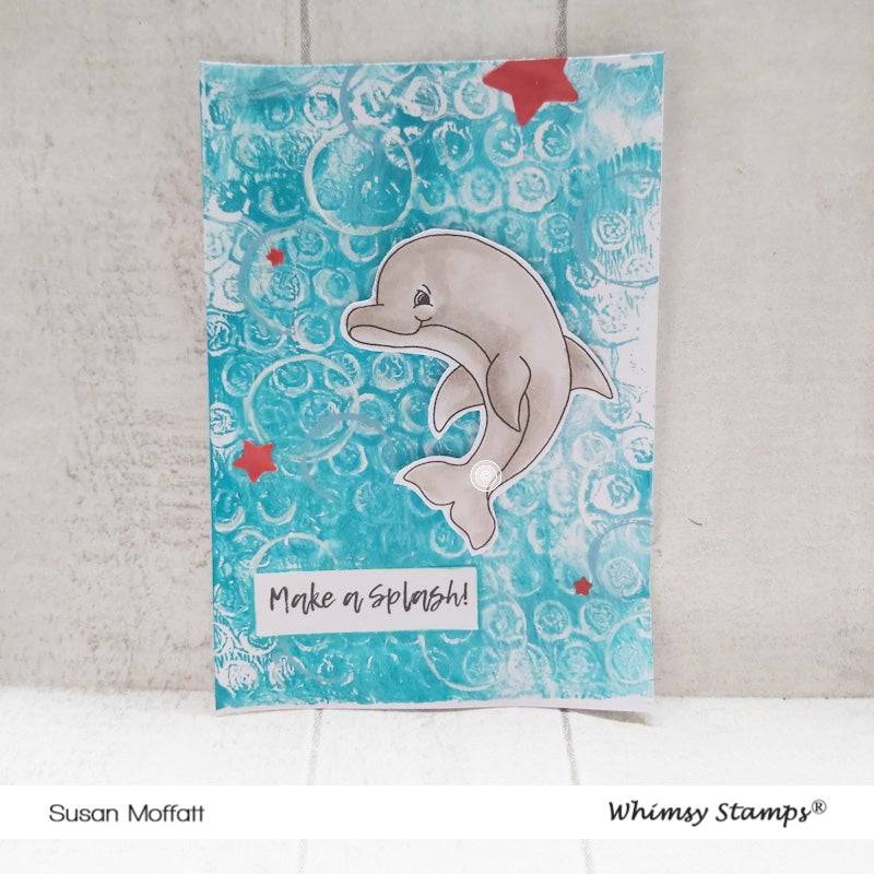 Whale of a Time - Digital Stamp - Whimsy Stamps