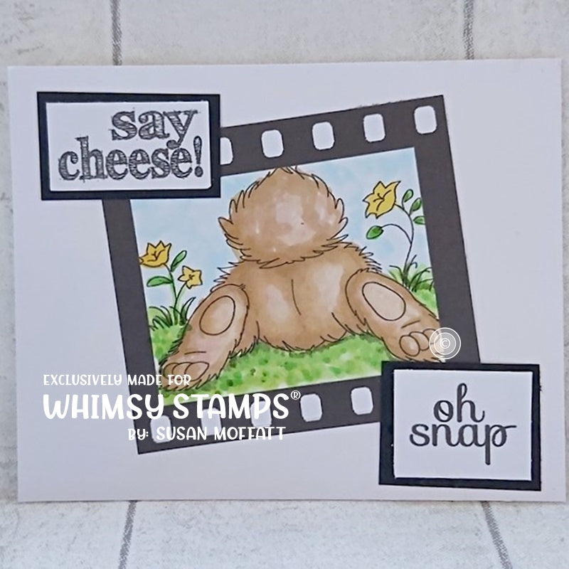 Bunny Spring Squares - Digital Stamp - Whimsy Stamps