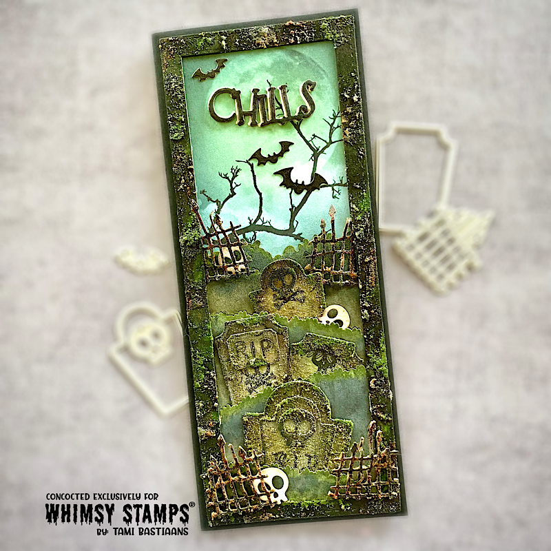 Build-a-Graveyard Die Set - Whimsy Stamps