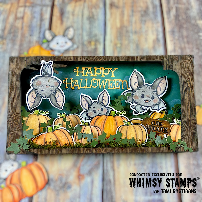 Cutie Batootie Clear Stamps - Whimsy Stamps