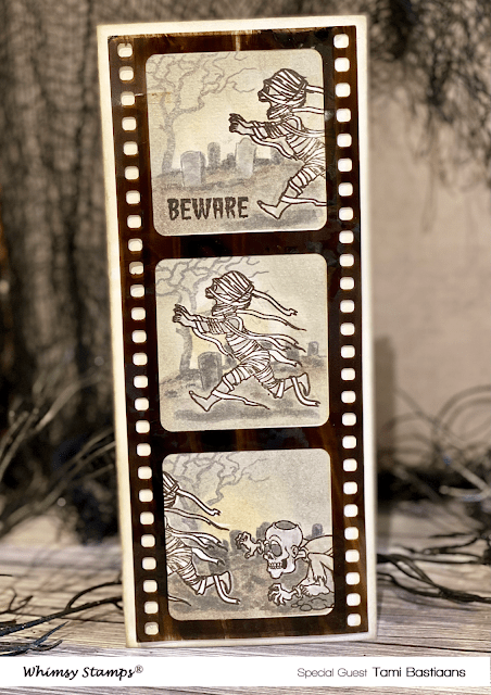 Halloween Scream Clear Stamps - Whimsy Stamps