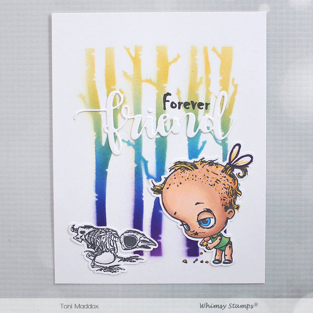 Dead Dolly Clear Stamps - Whimsy Stamps