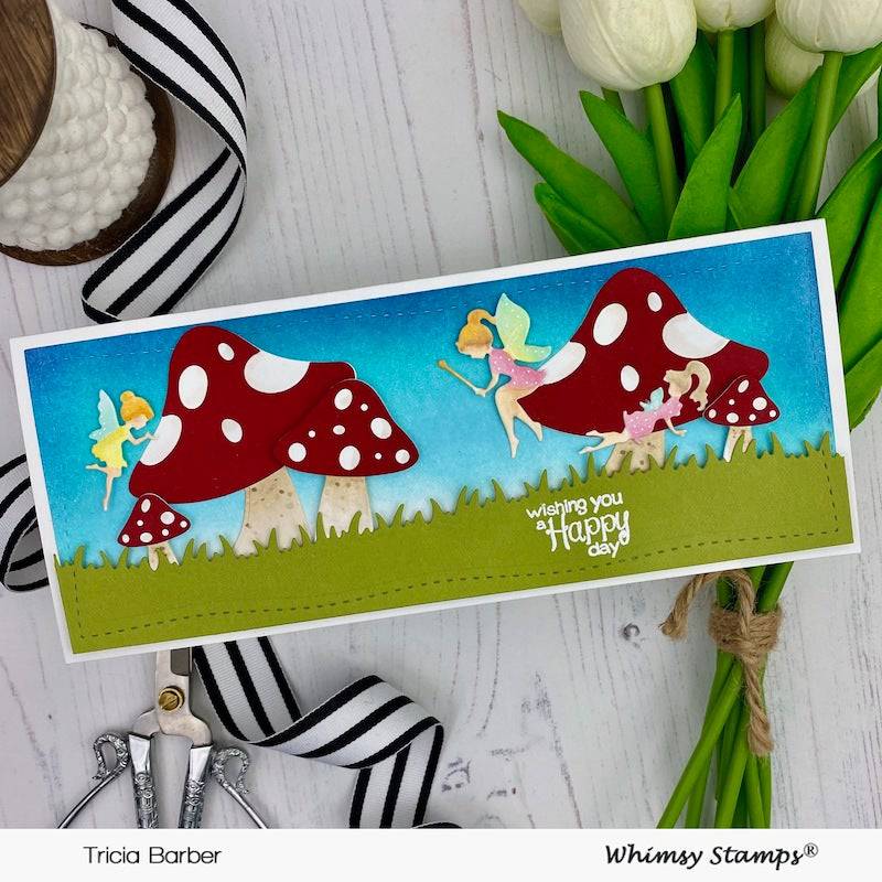 Build-a-Fairy Garden Die Set - Whimsy Stamps