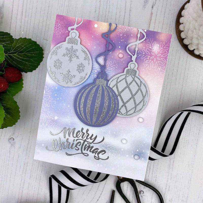 6x6 Paper Pack - Blurry Flurries - Whimsy Stamps