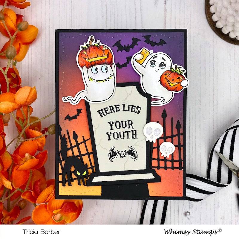 Build-a-Graveyard Die Set - Whimsy Stamps