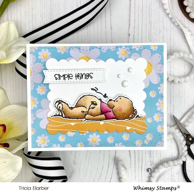 Hello Bear Clear Stamps - Whimsy Stamps