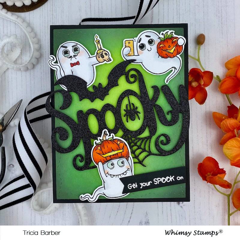 Spooky Large Word Die - Whimsy Stamps