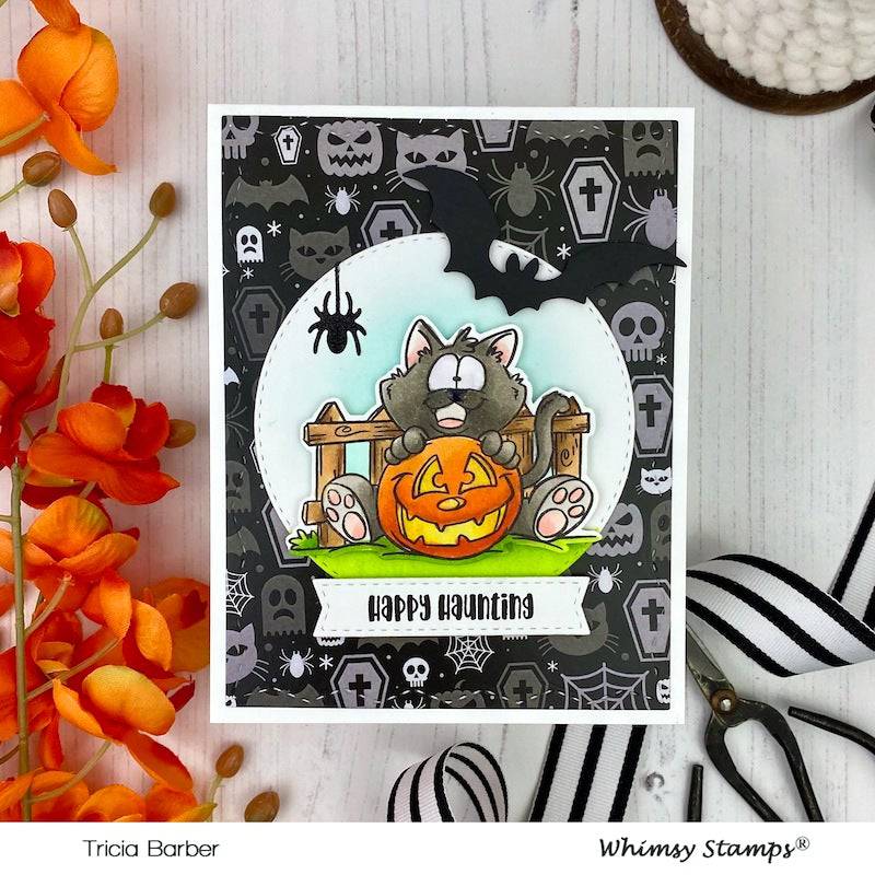 6x6 Paper Pack - Haunted - Whimsy Stamps