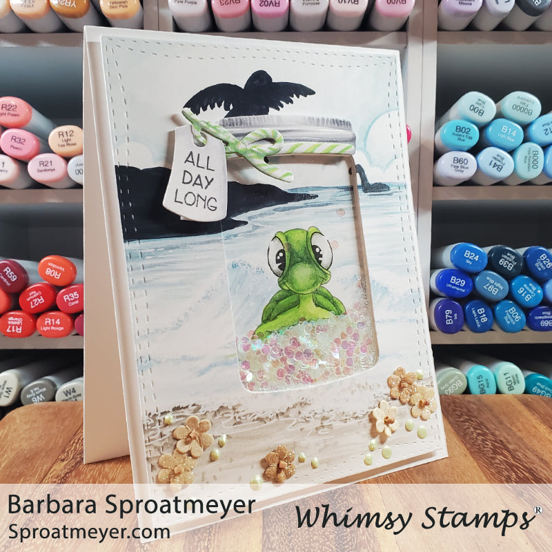 Atlas Jar Clear Stamps - Whimsy Stamps