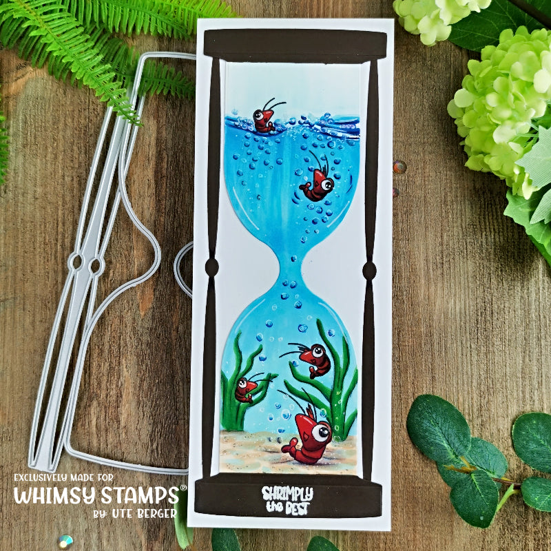 Slimline Hourglass Die Set - Whimsy Stamps