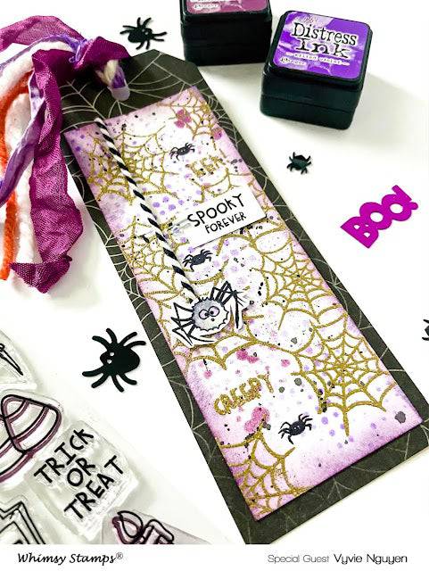 Halloween Postage Clear Stamps - Whimsy Stamps