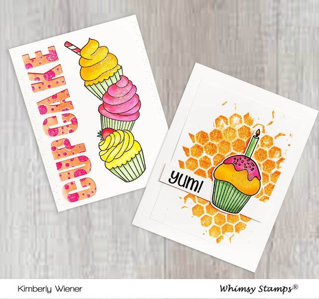 Calories Schmalories Clear Stamps - Whimsy Stamps