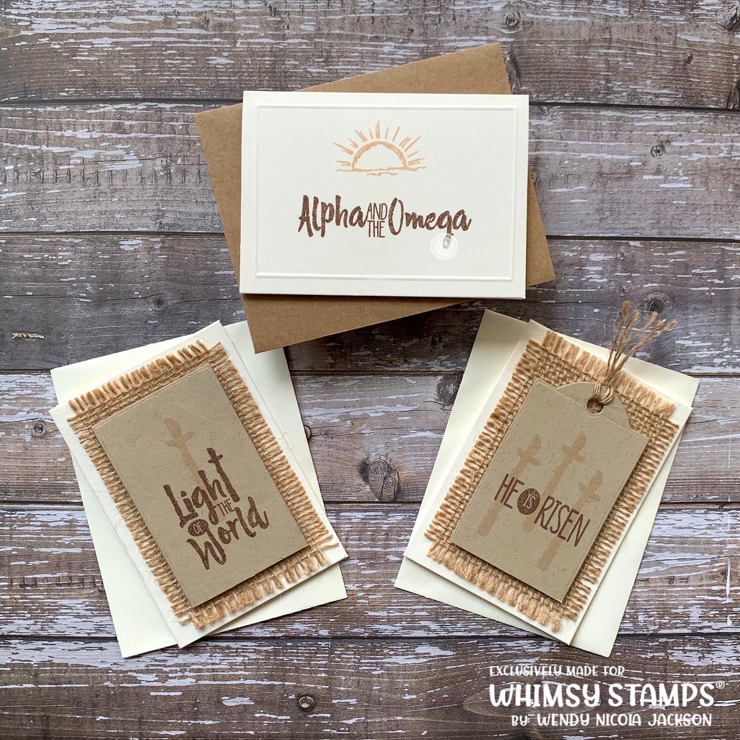 Savior Clear Stamps - Whimsy Stamps