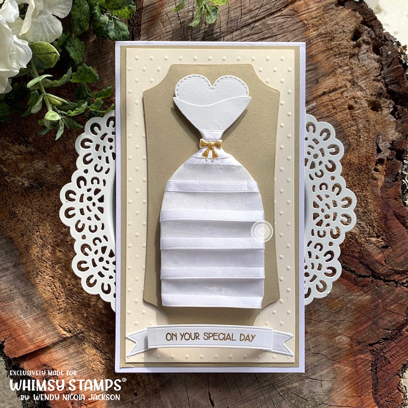 Slimline Hourglass Die Set - Whimsy Stamps