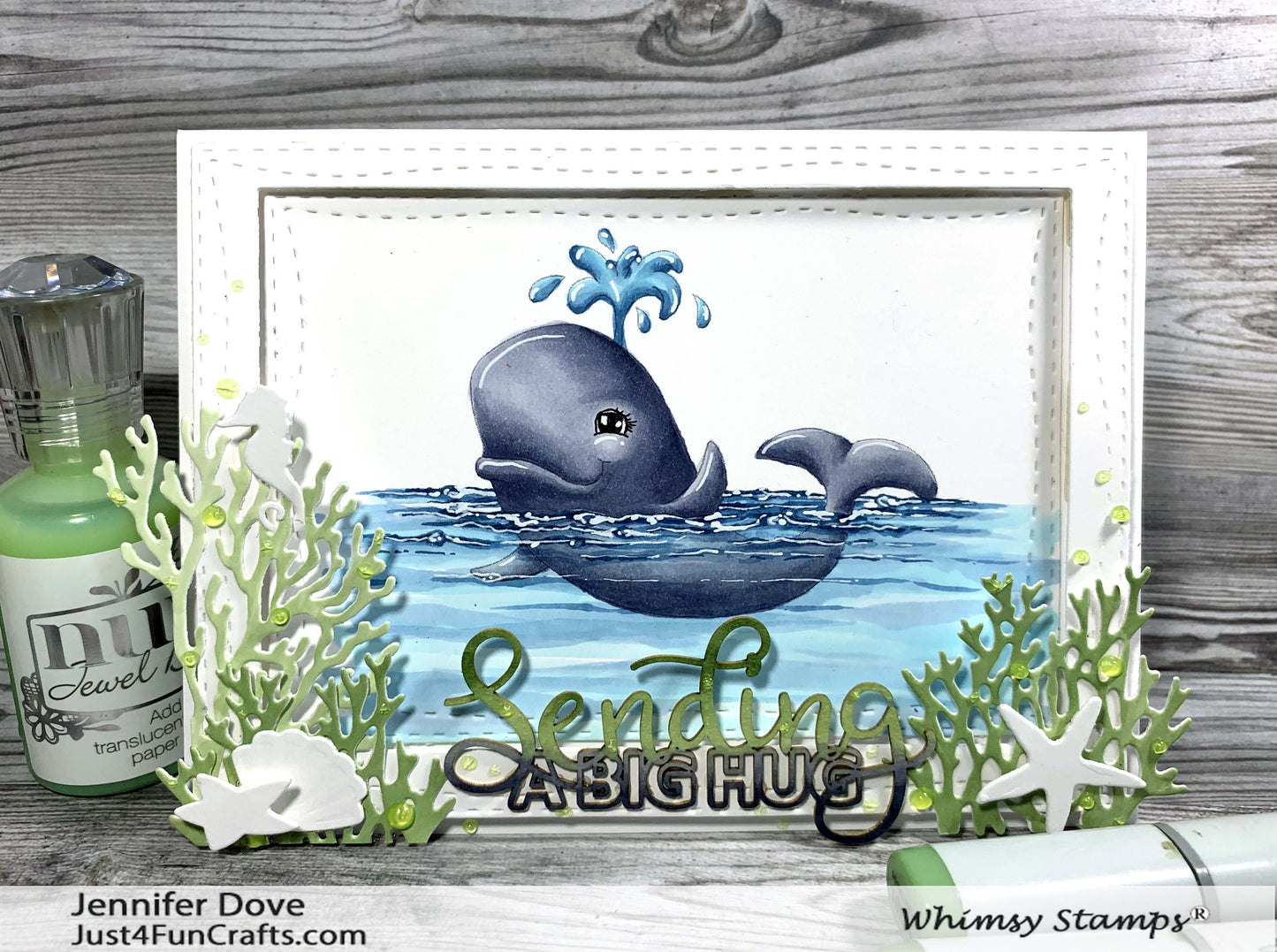 Build-an-Ocean Die Set - Whimsy Stamps