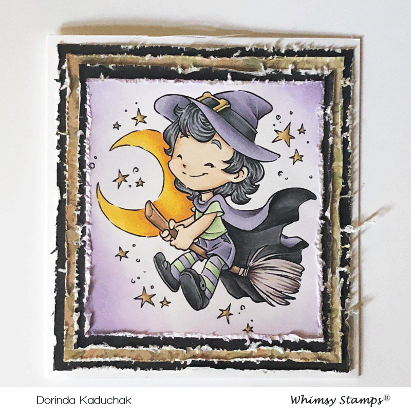 Witch Cinnamon - Digital Stamp - Whimsy Stamps