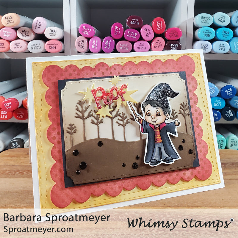 Tree Assortment Die Set - Whimsy Stamps