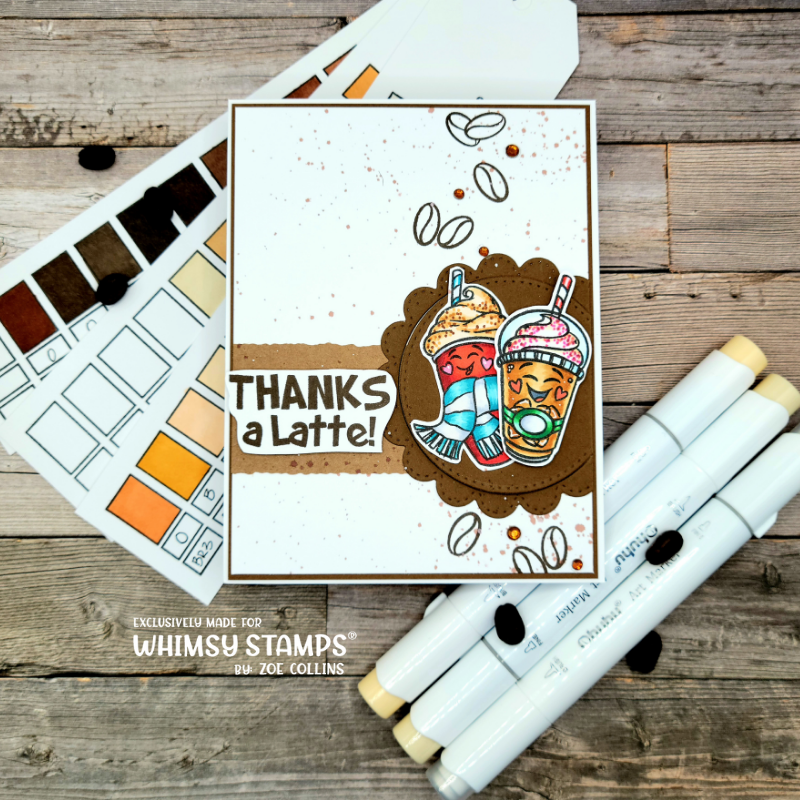 Cool Beans Clear Stamps - Whimsy Stamps