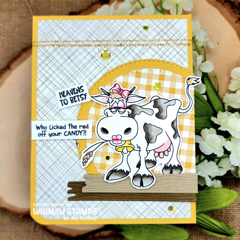 **NEW Southern Heifer Clear Stamps - Whimsy Stamps