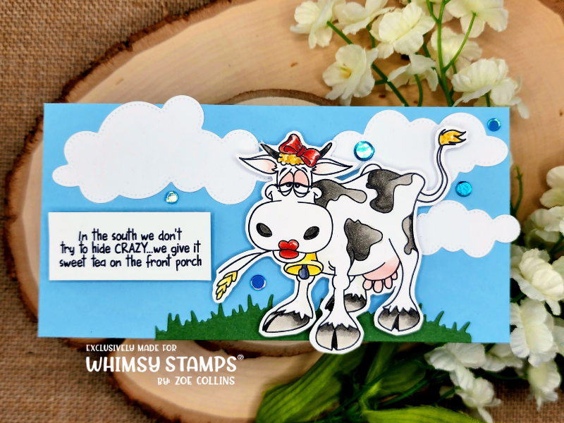 **NEW Southern Heifer Clear Stamps - Whimsy Stamps