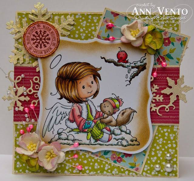 Angelica - Digital Stamp - Whimsy Stamps