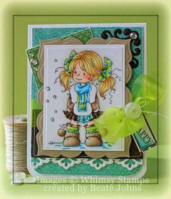 Heidi - Digital Stamp - Whimsy Stamps