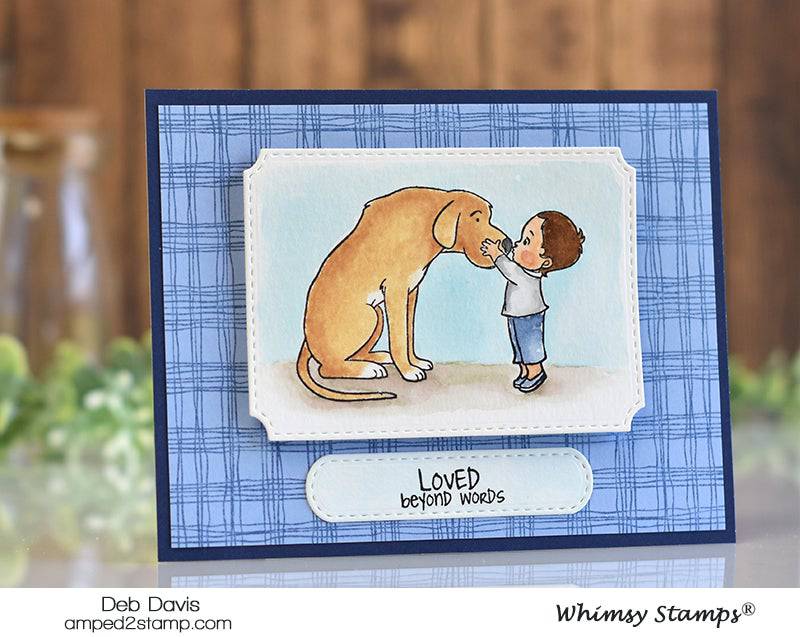 Best Buddies Clear Stamps - Whimsy Stamps