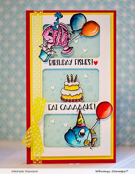 Best Fishes Sentiments - Digital Stamp - Whimsy Stamps