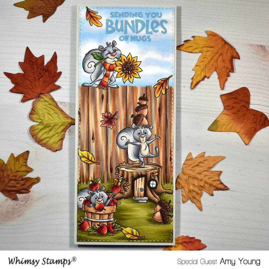 Bundles of Hugs Clear Stamps - Whimsy Stamps