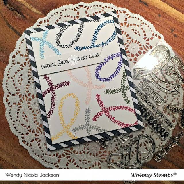 Cause Awareness Clear Stamps - Whimsy Stamps