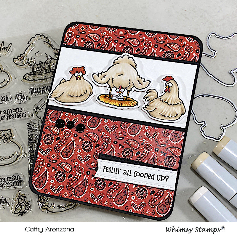 **NEW Butt Nuggets Clear Stamps - Whimsy Stamps