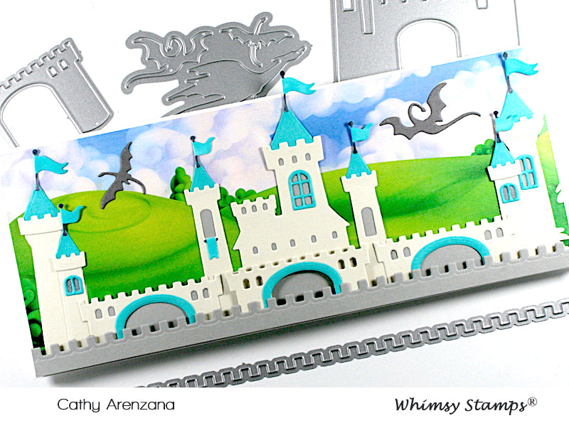 **NEW Build-a-Castle Die Set - Whimsy Stamps