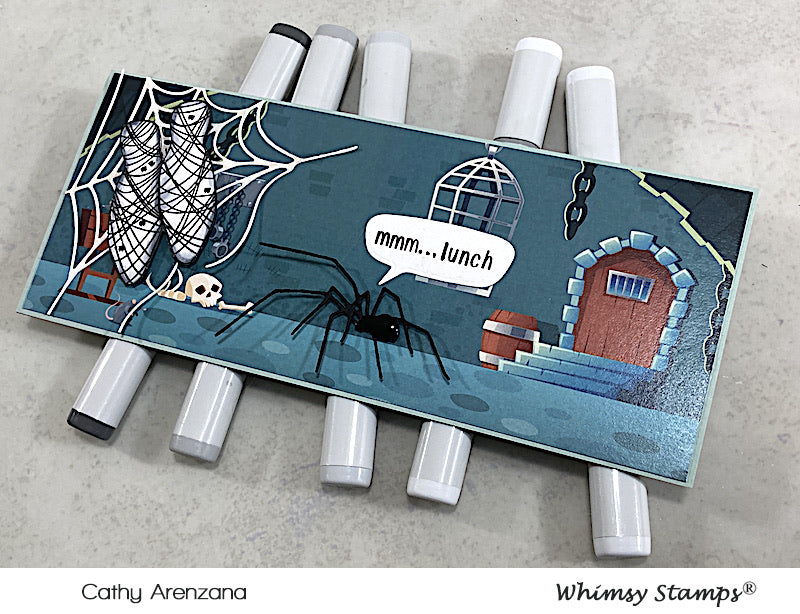 Spiders and Webs Die Set - Whimsy Stamps