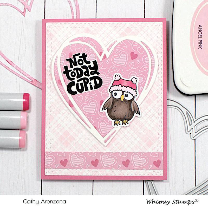 Connected Hearts Frame Die - Whimsy Stamps