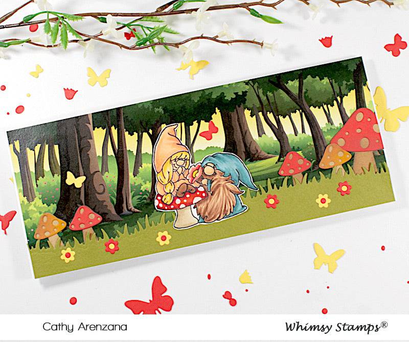 Build-a-Fairy Garden Die Set - Whimsy Stamps