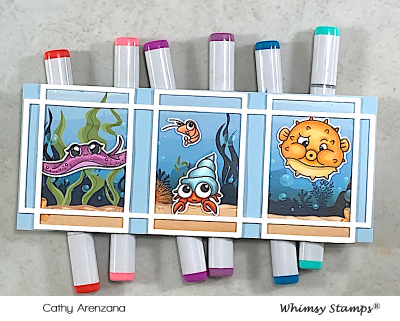 **NEW Under the Sea Clear Stamps - Whimsy Stamps